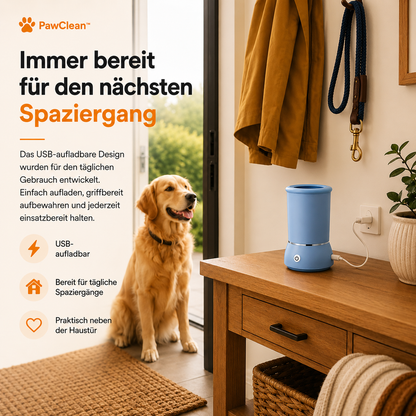 PawClean™ - Automatischer Pfotenreiniger für Haustiere