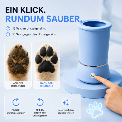 PawClean™ - Automatischer Pfotenreiniger für Haustiere